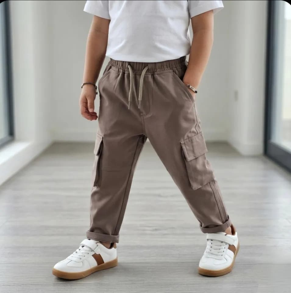 DUBI PANT - LIGHT COFFEE 