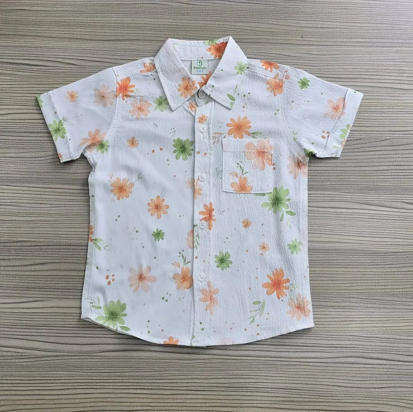 CHINA SHIRT- FLOWER MIX