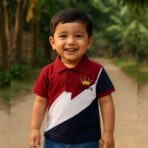 Single Polo T-Shirt (RED ) - Image 2