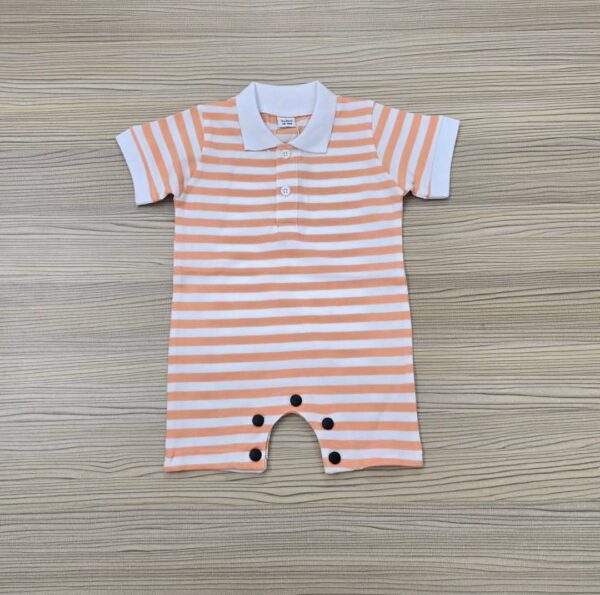 Polo Romper (PINK )