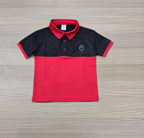 Kids Polo T-Shirt (BLACK)