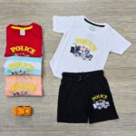 T-Shirt Set (WHITE )