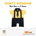 Party Romper (YELLOW )