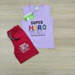 Megi T-Shirt Set (PARPLE )