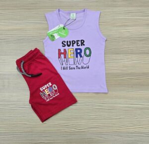 Megi T-Shirt Set (PARPLE )