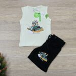 Megi T-Shirt Set (OFWHITE )
