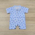 Polo Romper (SKY )