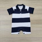 Polo Romper (BLACK STEP )