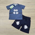 T-Shirt Set (NAVY BLUE H )