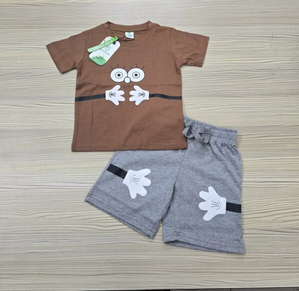 T-Shirt Set (CHOCOLATE 2 )