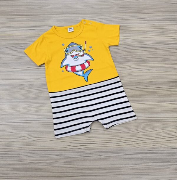 Knit Romper (YELLOW )