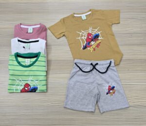 T-Shirt Set (BROWN )