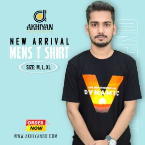 DY-NAMIC Mens T-Shirt (Black)