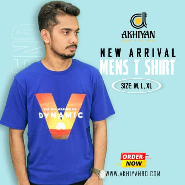 DY-NAMIC Mens T-Shirt (ROYAL BLUE)