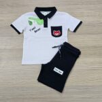 Polo T-Shirt Set (WHITE )