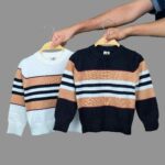 Premium Sweater - Black+White Combo